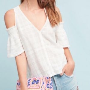 Textured Open Shoulder Top BrandNew